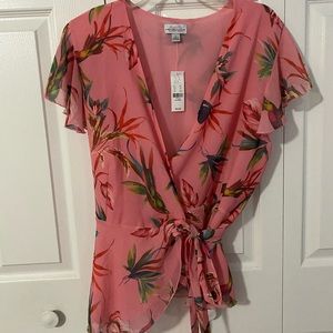 New York & Co Sweet Pea Blouse NWT